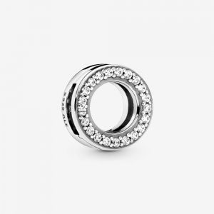 Charm Clipe Circulo Brilhante - 798600C01
