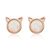 Brincos Petit Estrela miau estilo Pandora Rose - SCE538 Brincos Petit Estrela miau estilo Pandora Rose - SCE538