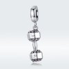 Charm Pendente Haltere estilo Pandora - SCC1340