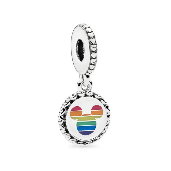 Charm Pendente Disney, Mickey Mouse Arco-íris Pandora - P400036052279  Clique na imagem para fechar