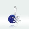Charm Pendente Céu noturno com neve estilo Pandora - BSC367