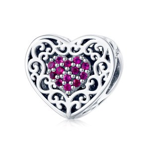 Charm Coração life Pandora - SCC1109