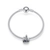 Bracelete estilo Pandora Rígido Letra A - SCB829 Bracelete estilo Pandora Rígido Letra A - SCB829