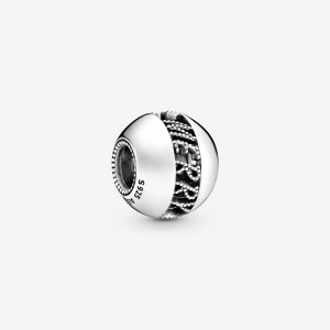 Charm recortes de Feliz Natal Pandora - 798607C00 Charm recortes de Feliz Natal Pandora - 798607C00