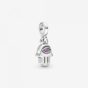 Charm Pendente Minha Mão De Hamsá - Pandora Me - 798361NRP Charm Pendente Minha Mão De Hamsá - Pandora Me - 798361NRP