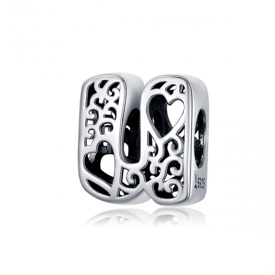 Charm Letra mágica U estilo Pandora - SCC1229-U  Clique na imagem para fechar