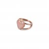Anel Coração Rosa Espiral Pandora Rose™ - 189263C01