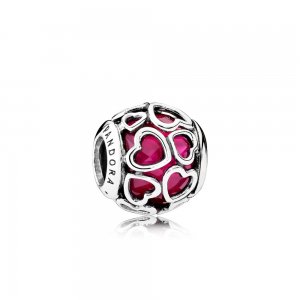 Charm PANDORA Petit Facetado Rodeado de Amor - 792036NCC