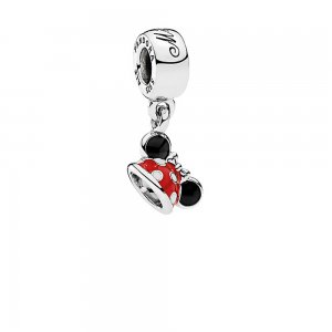 Pingente Pandora de prata Disney, Chapéu de orelha de Minnie Pingente Pandora de prata Disney, Chapéu de orelha de Minnie
