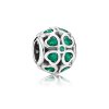 Charm PANDORA de Prata Trevo da Sorte - 791496CZN