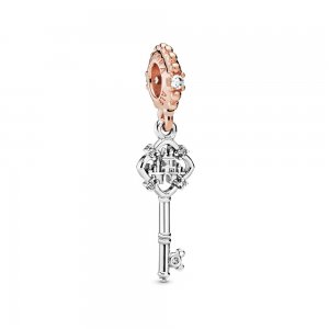 Charm Pendente Disney, Chave de parques Pandora Rose - 788226CZ Charm Pendente Disney, Chave de parques Pandora Rose - 788226CZ