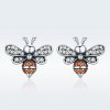 Brincos Petit História de Bee estilo Pandora - SCE344
