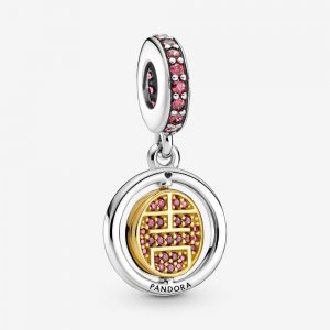 Charm Pendente Spinning Lucky Pandora - 769282C01 Charm Pendente Spinning Lucky Pandora - 769282C01