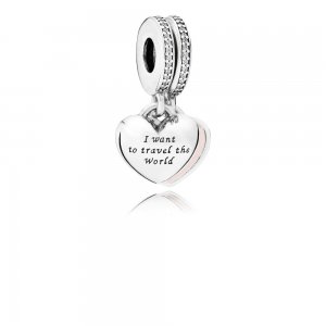Conta Pendente PANDORA Viagem a Dois - 791717CZ