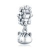Charm Pendente Balance o gatinho estilo Pandora - SCC1871