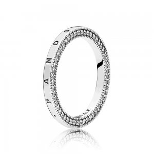Anel PANDORA Signature Caminhos Brilhantes - 197437CZ Anel PANDORA Signature Caminhos Brilhantes - 197437CZ