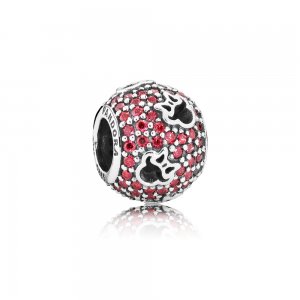Charm Pandora de prata Disney, Silhuetas Minnie Charm Pandora de prata Disney, Silhuetas Minnie