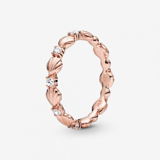 Anel Pandora Rose™ Concha Do Mar - Pandora  Clique na imagem para fechar
