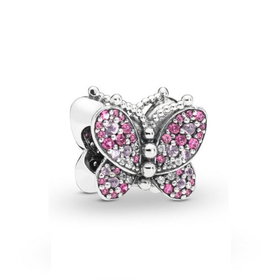 Charm berloques PANDORA Encantadora Borboleta  Clique na imagem para fechar