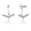 Brinco PANDORA Sonho de Princesa - 297739CZ Brinco PANDORA Sonho de Princesa - 297739CZ
