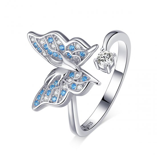 Anel Asa de Borboleta life Pandora - BSR098  Clique na imagem para fechar