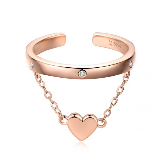 Anel Luz do amor life Pandora Rose - SCR572  Clique na imagem para fechar