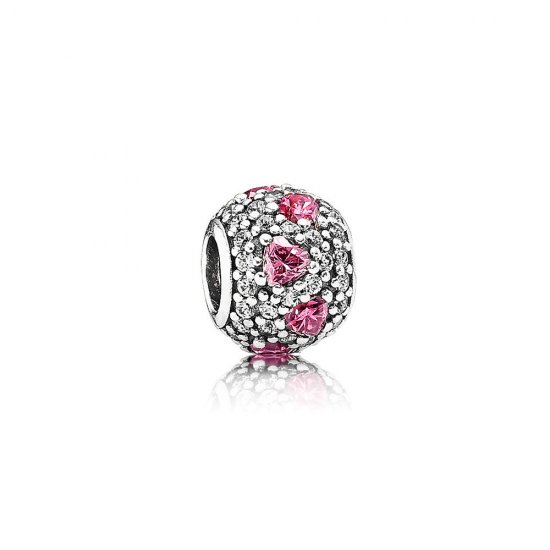 Charm Baile de Joias do Coração Pavé Pandora - 791249CZS  Clique na imagem para fechar