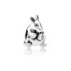 Charm berloques Pandora de prata Canguru e Bebê