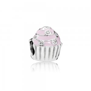 Charm berloques PANDORA Doce Cupcake - 791891EN68 Charm berloques PANDORA Doce Cupcake - 791891EN68