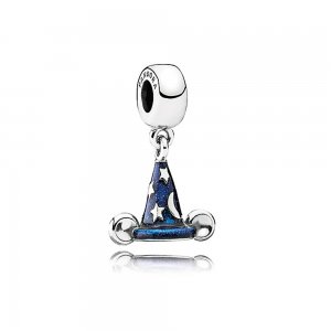 Pingente Pandora de prata Disney, Feiticeiro Mickey Hat Pingente Pandora de prata Disney, Feiticeiro Mickey Hat