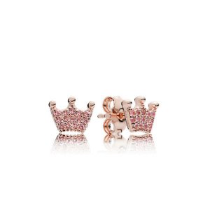 Brincos PANDORA Rose Coroa da Princesa - 287127NPO