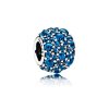 Charm berloques PANDORA Gotas de Orvalho Azul