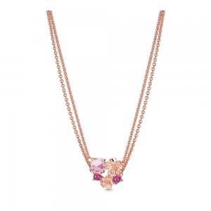 Colar Flor de Flor de Pêssego Pandora Rose - 388101NCC Colar Flor de Flor de Pêssego Pandora Rose - 388101NCC