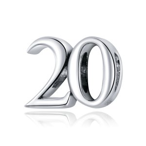 Charm 20º aniversário life Pandora - SCC1623 Charm 20º aniversário life Pandora - SCC1623