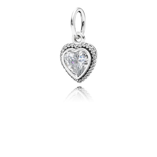 Cham Pendente Amor Brilhante - 390366CZ  Clique na imagem para fechar