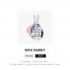 Charm Senhorita coelho estilo Pandora - SCC1754