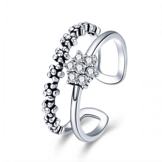 Anel Temperamento elegante estilo Pandora - SCR428  Clique na imagem para fechar