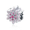 Charm Lótus vermelho life Pandora - BSC038