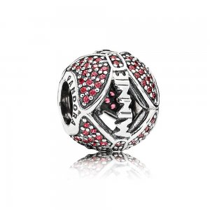 Charm Pandora de prata Minnie Mouse "Arco Brilhante Minnie" Charm Pandora de prata Minnie Mouse "Arco Brilhante Minnie"