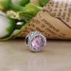 Charm berloques PANDORA Coração Radiante - 791725CZ