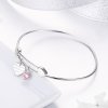 Bracelete estilo Pandora Rígido Promessa de amor - SCB124