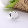 Charm berloques Pandora de prata Coração