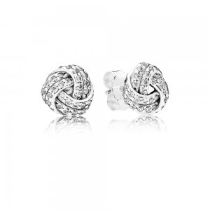 Brinco PANDORA Nó do Amor - 290696CZ Brinco PANDORA Nó do Amor - 290696CZ