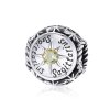 Charm Sagitário Brilhante estilo Pandora - SCC1725-9 Charm Sagitário Brilhante estilo Pandora - SCC1725-9