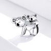Charm Coala com criança estilo Pandora - BSC260