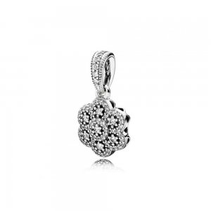 Charm Pendente PANDORA Flores Cristalizadas - 390392CZ Charm Pendente PANDORA Flores Cristalizadas - 390392CZ
