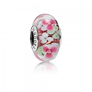 Charm PANDORA Murano Jardim de Flores - 791652