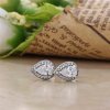 Brinco PANDORA Delicada Gota de Água Brilhante - 296252CZ