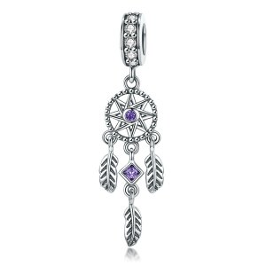 Charm Pendente Apanhador de Sonhos estilo Pandora - SCC841