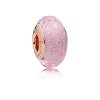 Charm PANDORA Murano ROSETM Rosa Cintilante - 781650